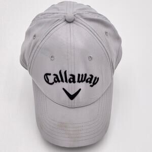 Callaway Performance Golf Hat Adjustable Cap Casual Activewear Sport Grey D0002